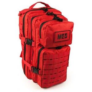 Elite First Aid Tactical Trauma Kit - Red