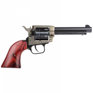 Heritage Mfg Rough Rider Small Bore .22LR 4.75 9 Round Case Hardened Cocobolo Grip Black Revolver
