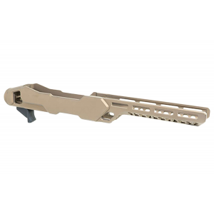 Timber Creek Outdoors ERC1022BB Enforcer Rifle Chassis Burnt Bronze Aluminum Fits Ruger 10/22 Compatible w/ MSR Buffer Tubes