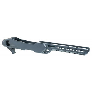Timber Creek Outdoors ERC1022BL Enforcer Rifle Chassis Black Aluminum Fits Ruger 10/22 Compatible w/ MSR Buffer Tubes