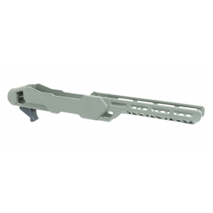 Timber Creek Outdoors ERC1022OD Enforcer Rifle Chassis OD Green Aluminum Fits Ruger 10/22 Compatible w/ MSR Buffer Tubes