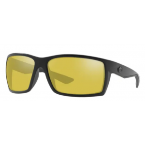Costa Reefton Blackout w/ Sunrise Silver Mirror 580p Polarized Lens Sunglasses