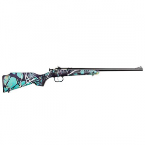 Crickett KSA2172 Crickett  22 LR 1 16.13 Blued Muddy Girl Serenity Right Youth/Compact Hand