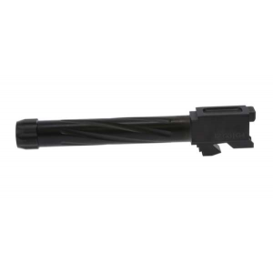 RIVAL ARMS RA20G102A Threaded Barrel Compatible with Glock 17 Gen 3/4 416 Stainless Steel Black PVD