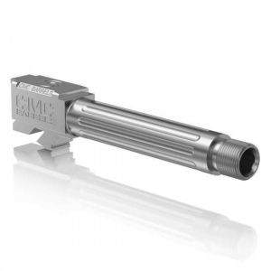 CMC Triggers 75525 Match Precision 9mm Luger 4.01 fits Glock 19 Gen 3-4 Stainless Fluted/Threaded