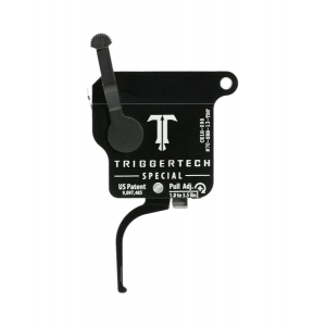 TriggerTech Rem700 Special Right Bolt release Straight Flat PVD Black Trigger