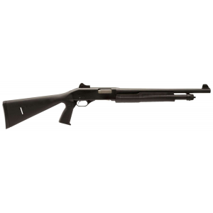 Stevens 19495 320 Security 12 Gauge 18.50 5+1 3 Matte Blued Matte Black Fixed w/Pistol Grip Stock Right Hand Ghost Ring Sight Cylinder Bore