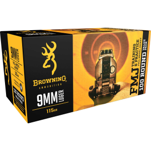 Browning Training & Practice Luger FMJ Ammo