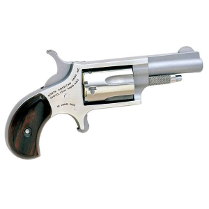 NAA 22llr Mini-revolver *ca Compliant 22 Lr 5rd 1.13 Stainless Steel, Rosewood Bird's Head Grip