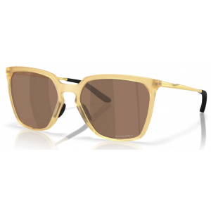 Oakley Sielo SQ Matte Transparent Lt Curry w/ Prizm Tungsten Lenses Sunglasses