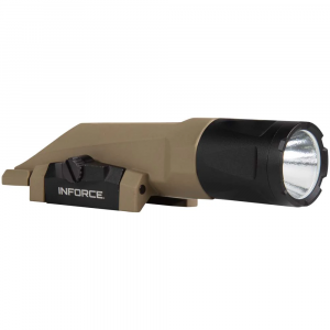 INFORCE, WMLx, Weaponlight, Gen 3, Fits Picatinny, Flat Dark Earth, 1100 Lumen White LED