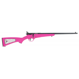 SAVAGE 13780 Rascal Youth 22 Lr 1 16.10 Pink Blued Right Youth/compact Hand