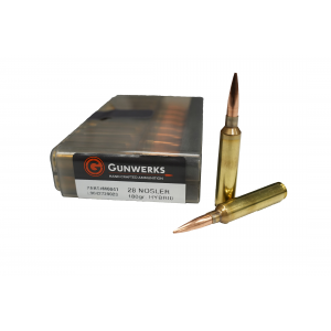 Gunwerks 28 Nosler, 180gr Hybrid, 20rd Box
