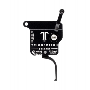 TriggerTech Rem 700 Primary Trigger, Single Stage Left-Handed, Without Bolt Release, Flat PVD Black Trigger
