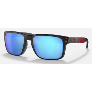 Oakley Holbrook Houston Texans Black w/ Prizm Sapphire Blue Lenses Sunglasses