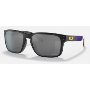 Oakley Holbrook Minnesota Vikings w/ Prizm Black Lenses Sunglasses