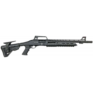 T R Imports Silver Eagle RZ17 Tactical Black 12 Gauge 1850 3 41 Fixed wAdjustable Comb Stock