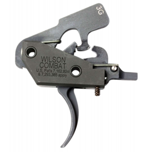 Wilson Combat TRTTU3G Tactical Trigger Unit  AR Platform Black 3-Gun Drop-in 3.50-4 lbs