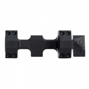 Seekins Precision 0010640008 MXM Scope Base 1-Pc Base & Ring Combo For MXM 1-Piece Cantilever Style Black Hardcoat Anodized Finish 0 MOA 30MM Tube