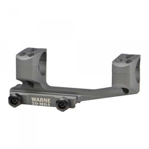 WARNE MOUNT 20MOA 30MM MSR GRY EXT SKELETONIZED