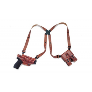Galco MC446 Miami Classic Shoulder System Tan Leather Sprgfld XD 9, 40 4 Right Hand