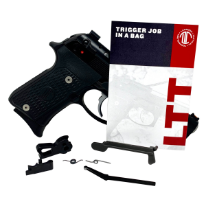 LANGDON TACTICAL TECH LTT-TJ-OP Trigger Job In A Bag  Beretta 92, 96, M9 not A1 Black Single/Double Curved Elite Hammer