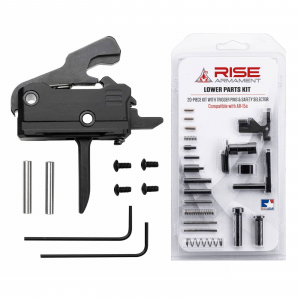 RISE Armament Rave Lower Parts Kit Black