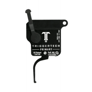 TriggerTech Rem700 Primary Right No bolt release Straight Flat PVD Black Trigger