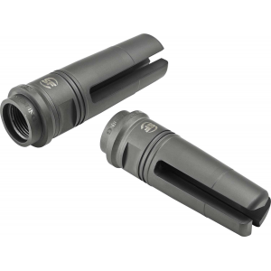 Surefire SF3P762MG1228 SF3P  7.62x51mm NATO Flash Hider 1/2-28 tpi Black DLC Stainless Steel