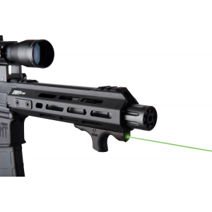 Viridian 9120031 HS1  AR Platform Handstop Black Polymer with Green Laser