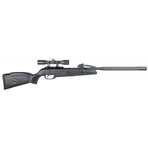 Gamo 6110068754 Swarm Whisper  Break Open Gas Piston 177 Pellet 10rd Black Black Fixed All Weather Stock 4x32 mm