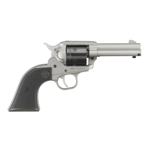 Ruger Wrangler 22LR 375 6 Round Cylinder Silver Cerakote Revolver