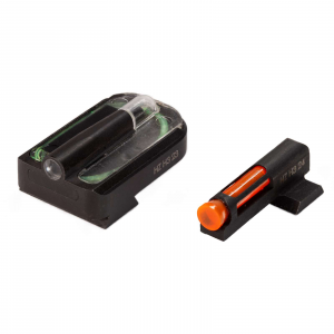 HiViz CKMFD21 FastDot  H3  Red/Fiber Optic Green Tritium Black Frame Fits Canik Mete