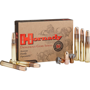 Hornady 8257 Dangerous Game 450 Nitro Express 3-1/4 480 Gr DGX Bonded 20rds