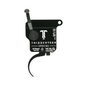 TriggerTech Rem700 Special Right Bolt release Pro Curved PVD Black Trigger