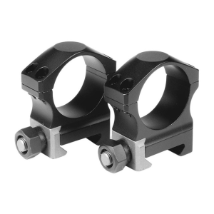 Nightforce X-Treme Duty Ultralite Rings 30mm 1.5 Extra High 4-Screw 7075-T6 Titanium Bolts Black