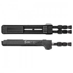 SWAGGER LLC SWAGBPHT29 Hunter Bipod 6.75-29 Polymer Black