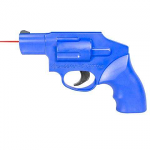LaserLyte Trigger Tyme Laser Snubby Training Revolver Blue