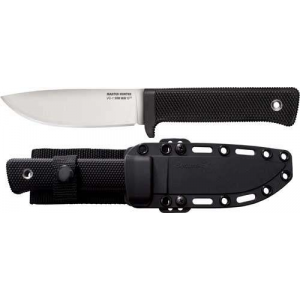 Cold Steel 36JSK Master Hunter  4.50 Drop Point Plain VG-1 San Mai III Synthetic Rubber Black Handle Fixed
