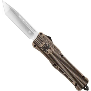 Cobratec Knives COBRATEC LARGE CTK1 OTF SAND DISTRESSED CRKTE 3 TANTO - $77.48 at BattleHawk Armory
