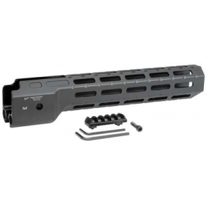 Midwest Industries MICRPC9 Combat  Ruger PC9 M-Lok Handguard Black Hardcoat Anodized 6061-T6 Aluminum 12
