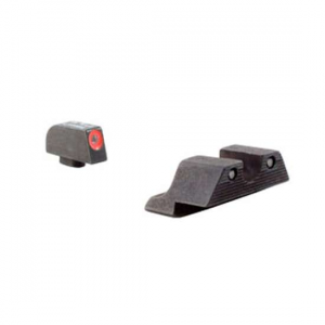 Trijicon 600543 HD Night Sights  fits Glock 20-21,29-30,36,41 Adjustable Green Tritium w/Orange Outline Green Tritium w/Black Outline Black