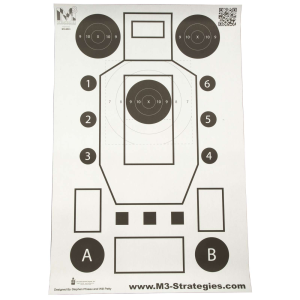 ACTION TGT MULTI PURP TRNG BK 100PK