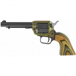 Heritage Mfg Rough Rider Small Bore .22LR/22 WMR 6 Round 4.75 Black Case Hardened Camo Laminate Grip Revolver