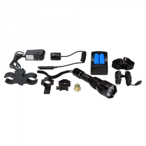 Cyclops CYCVB250 VB250 Varmint Light Kit 250 Lumens LED Aircraft Aluminum Black 3.7V 2400mAH