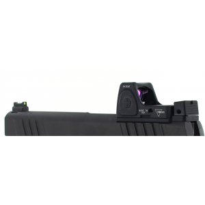 Dawson Precision(R) Optic (DPO) Reflex System for Trijicon RMRcc, Tactical Height, Black Rear Co-Witness