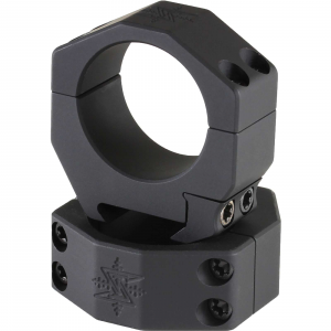 Seekins Precision 0010630006 Scope Rings  Picatinny AR Platform 34mm High Black Anodized
