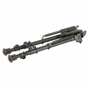 Harris 25S B25 S Bipod with Swivels Aluminum/Steel Black Anodized 12-25