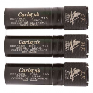 Carlsons 07119 Waterfowl  Benelli/Beretta 12 Gauge Close-Range/Mid-Range/Long-Range 17-4 Stainless Steel Black