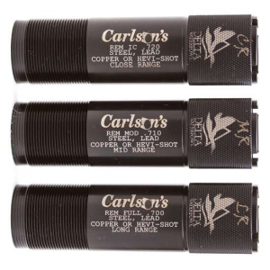 Carlsons 07269 Waterfowl  Rem Choke 12 Gauge Close-Range/Mid-Range/Long-Range 17-4 Stainless Steel Black